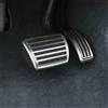Generic Copertura per pedali, per Audi Q7 4M 2016-2021 Q8 4M 2019-2021, accessori per la copertura del pedale del freno dell'acceleratore del pedale dell'automobile