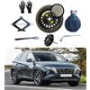 D'ANGELO 1988 Kit Ruotino di Scorta 17 compatibile con Hyundai Tucson (2015>) con Cric, Chiave, Vite, Guanti e Sacca 135/90R17