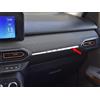autoCOVR Copertura In Acciaio per 2021+ Sandero/Sandero STEPWAY/Jogger | Decorazione Vano Portaoggetti | 1 Pezzo Inox Targa Cornice Metallo Spazzolato Interni Decorazioni Accessori Tuning