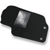 Generico 1 Tappetino singolo 207 dal 2006 in poi bordino nero moquette nera singolo composto da tappeto solo lato guida antiscivolo specifico su misura 3/5 porte Station Wagon 131447