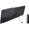 Malu Shoes Parasole Auto - Ombrello Parasole Pieghevole per Parabrezza Interni Macchina - Schermo Anti-Uv GladeShade per Automobile - Telo Proteggi Cruscotto Copriparabrezza dal Sole Universale (140x79)