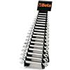 Beta 42/SP25 - Set di Chiavi Combinate con Supporto in Lamiera - 25 Pezzi