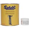 S.I.S.M.A. 'Sintolit' Marmo/Ceramica Mastice-Stucco Liquido Per Marmo E Ceramica. Bicomponente Poliestere A Presa Rapida Ed Altissima Tenuta. Colore Paglierino.