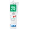 Ottoseal - Incollante siliconico per sanitari S100, 300 ml, colore: bianco -