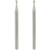 Dremel 7103 Punte per Dischi Diamantati, set di accessori 2 pezzi con punte da 2,0 mm per incisione, intaglio e taglio