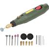 Eujgoov Mini Trapano Elettrico 18000RPM, Utensile Multifunzione Attrezzi lavoro Mini Trapano Smerigliatrice 15W DC12V