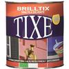 TIXE Smalto a Solvente Brilltix | Vernice a Solvente con Finitura Lucida e Brillante, Uniforme e Compatta, Alta Resistenza | 750 ml | Bianco Lucido | Made in Italy (104.601)