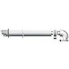 Ariston Thermo 3318073 Kit Scarico 60/100 L1000 Condensa, Bianco