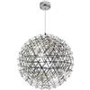 ZVALIEVYE Lampadario Sferico Creativo a Risparmio Energetico Fuochi D'Artificio Lampada da Soffitto a Sfera Scintillante Fuochi D'Artificio Decorativi in Acciaio Inossidabile Ristorante Bagno Shopping