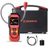 SENSYX 2-in-1 Rilevatore di perdite di refrigerante ricaricabile HVAC, rilevatore alogeni Freon, rilevazione aria condizionata, rilevatore di gas per auto (SFD201 Rilevatore di refrigerante e gas