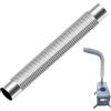 Generic Tubo di Prolunga per Stufa a Legna in Acciaio Inossidabile - Flessibile da 60 mm per Stufa da Campeggio
