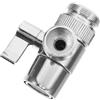 HAMPPLIES Valvola Deviatore 1 Ingresso 2 Uscite per Lavatrice e Doccia in Rame Design Antiscivolo e Attacco in Abs Pratico per Bagno e Cucina