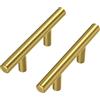 Goldenwarm LS201GD64-50 maniglie per mobili in acciaio INOX, 64 mm