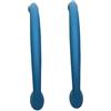 DSWZLQDXB 2 pezzi Manico Colorato Maniglia per mobili Camera dei bambini Tiretti in lega di zinco Forma Ponte ad arco Pomello per armadietti cucina,cassettiera,armadietto (Hole Distance 128mm,Blue)