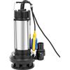 QRANSEUYXY Pompa a Immersione 1.5KW 2HP Pompa Sommersa Acque Sporche in Acciaio Inox IP68 2850r/min Testa 22m, Pompa Acqua per Scaricare l'Acqua dalla Piscina Stagno da Giardino Seminterrato