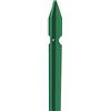 Generico 1 PZ Palo paletto in ferro a T 30x30x3 mm plastificato verde per rete recinzione metallica TUTTE LE MISURE - MADE IN ITALY