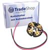 Trade-Shop Supporto per carbone, con 4 carboni compatibili con AEG/Milwaukee M12 M18 HD18PD HD18DD C18ID C18PD C18ID C18PD C18IW CD18ID