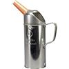 Cartrend Pressol - Misurino in lamiera morbida, 1,0 l, colore: Argento