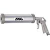 GrecoShop Pistola/Erogatore per sigillanti/silicone/mastice in cartuccia pneumatica/aria compressa corpo in metallo Ani - A/525