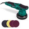 VONROC Lucidatrice Auto 650W, Orbitale Doppia Azione 9mm, Disco 125mm, Velocità Variabile 2000-6800 RPM, Soft Start, Cavo 4m - Rimuove Graffi e Ossidazioni, per Auto, Moto e Barche 7 𝐓𝐚𝐦𝐩𝐨𝐧i