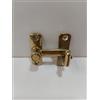 Generico tavellino ottone lucido a scatto con Incontro Pz 1 In Blister mm 5/15/20/25 (Ottone lucido, mm 20)