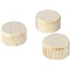 wolfcraft 40 piastrine in legno, Ø 20 mm I 2941000 I Per il ritocco e la riparazione di difetti nel legno