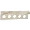 Italrulli Profilo Jolly Per Piastrelle Mm 10 In Pvc Bianco Marmorizzato.H.Cm 270 10 Pz