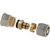 TDMB RACCORDO DIRITTO FEMMINA A COMPRESSIONE P/MULTISTRATO 2PZ ASSEMBLATO 3/4 x 3/4-20 (2,00)