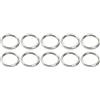 Tomotato 10 Pezzi Rondelle Metalliche, 15mm OD 12mm ID Rondella Piatta in Acciaio Inox Assortimento Rondella Distanziale Accessorio Hardware(2mm)