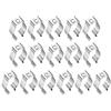 Phyachelo Staffa per Lampada a Tubo Fluorescente con Attacco a Clip per Lampadine a LED T8 da 120 Pezzi