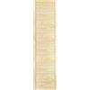 DecoMeister Porte a Lamelle Chiuse in Legno 494x1995 mm Confezione da 1 - Porta Pino Massiccio - Anta per Armadio a Persiana Cieca - Frontali Mobili e Antine per Guardaroba - Legno Naturale Grezzo