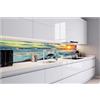 DIMEX LINE AM Meer - Pellicola adesiva per credenze da cucina, motivo: tramonto 420 x 60 cm, pellicola decorativa per cucina, prodotta in UE