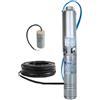 Generico POMPA SOMMERSA EBARA 4WN4-14 HP1.5 100LT/MIN 9.3BAR MAX 4GS11 LOWARA COMPATIBILE (V230+CAVO 30MT+CONDENSATORE)