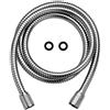 Paffoni ZFLO018CR Flessibile doppia aggraffatura 1/2G"x1/2"G con doppia calotta conica, una girevole L. 1500mm