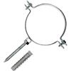 Fischer Collare in acciaio per tubi in PE e PVC CPE-SL 110 V