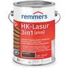 Remmers Vernice trasparente Acqua HK 3in1 palissandro, 2,5 litri, vernice per legno, per recinzioni, copertura per auto, casette da giardino, impregnante + fondo + finitura in uno