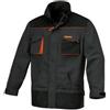 BETA Tools 79090905 Giacche Easy Canvas Grey TG.XXL, Nero, XXL mm