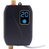 SUBKUDY Mini Scaldabagno Istantaneo Tankless Elettrico 3500W 0.6Mpa - Kit Cucina Acqua Calda Elettronica - Riscaldatore Doccia