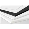 Zerografica Forex lastra pvc semiespanso bianco 2mm - confezione da 4 pezzi cm.50x70