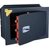 Technomax, Cassaforte a muro, Serie Gold Key modello GK/5L, apertura con chiave a doppia mappa, Dimensioni mm. 340 (H) x 460 (L) x 240 (P)