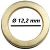 S&S-Shop 100 fitsche Anelli - Diametro esterno: 17,8 mm/interno Ø 12,2 mm