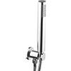 OLIMPO DOCCE Doccino tondo in Abs con presa acqua, supporto in ottone