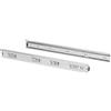 Emuca 3007505 Guide/Binari con Cuscinetti a Sfere ad Estrazione Totale per Cassetto, 45 x 500 mm, Zincato, 500mm