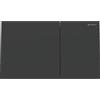 Geberit Sigma70 Placca di comando per WC (Nero opaco) | 115.622.14.1