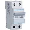 Hager Interruptor automático magnetotérmico serie MU, 2P, 40A, curva C, 6KA