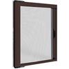 HDcasa Zanzariere A Rullo Cassonetto 32 mm Scorrevole Laterale Riducibile 8017 Marrone