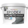 EPODEX 1K Vernice per calcestruzzo - 2kg - Grigio ferro - Pastel