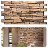 Grace Baltic - Pannelli da parete 3D per decorazione di pareti interne in PVC (14, Ardesia Naturale.)