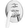 MIROMA.SHOP GATTONI H2omix 4000 miscelatore incasso doccia GBOX con deviatore 2 vie cromato