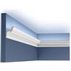 Orac Decor Profilo per illuminazione indiretta - Orac Decor - L200xP4,2xH5,5 cm - C323